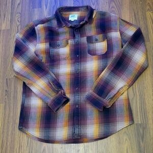 Ecko Unlimited Men's L Plaid Button-Up Shirt with Collar